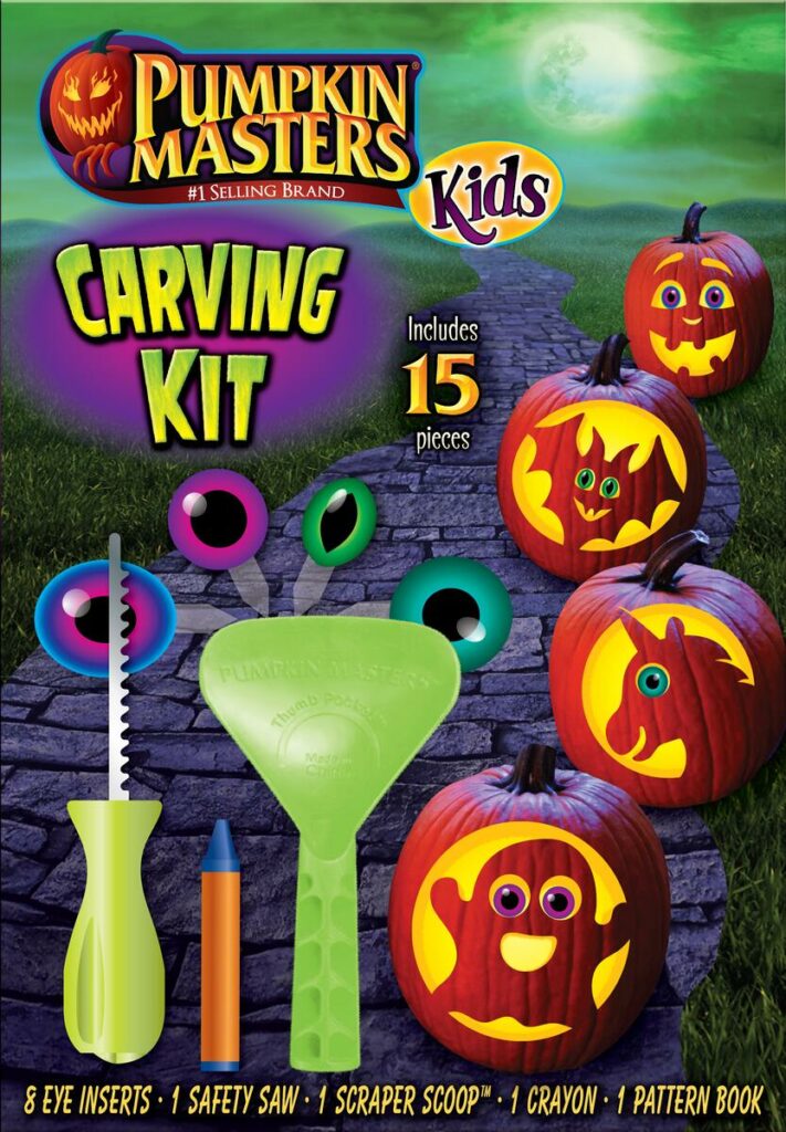 Pumpkin Masters All In One Pumpkin Carving Kit, 12 piece Halloween Pumpkin